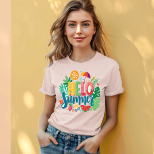 Camiseta Abraza el sol: Hola verano