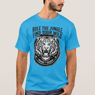 Camiseta Abraza la Bestia Tigre Domina el Espíritu Salvaje