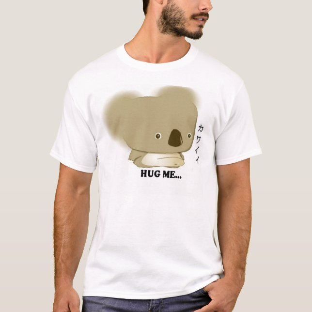 Camiseta ABRAZA la KOALA. (De la colección de (Anverso)