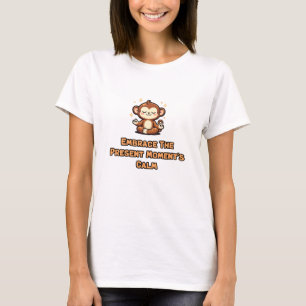 Camiseta Abraza la serenidad zen consciente del momento pre