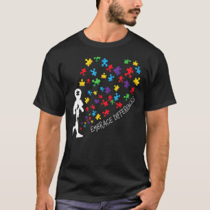 Camiseta Abraza las Diferencias     Apoya la Conciencia del