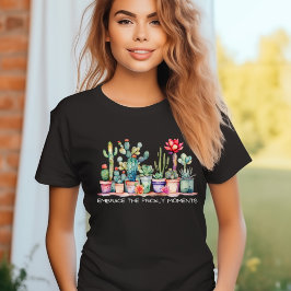 Camiseta Abraza Los Pricos Momentos De Cacti Y Suculentos
