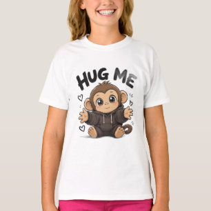 Camiseta Abraza Me Mono
