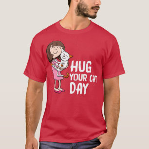Camiseta Abraza tu día de gato