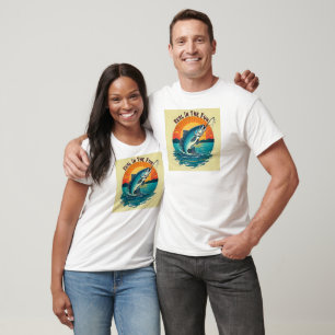 Camiseta Abraza tu pasión por la pesca