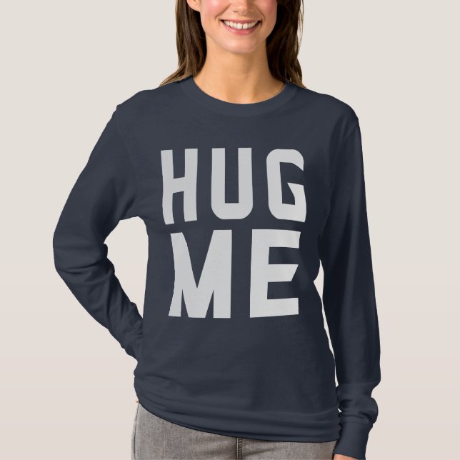 Camiseta Abrázame  (Anverso)