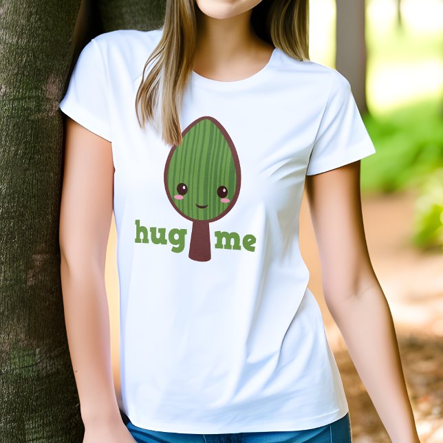 Camiseta Abrázame Árbol Kawaii (Subido por el creador)