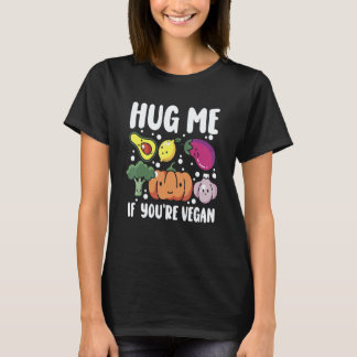 Camiseta Abrázame Si Eres Vegano Veggie Día Mundial Vegeta