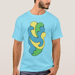 Camiseta Abrazando Curvas (Amarillo, Azul, Verde)