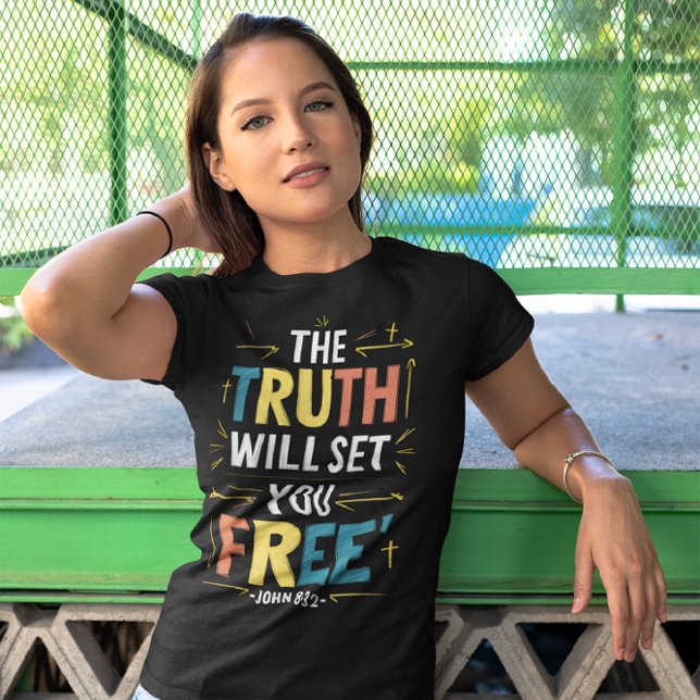 Camiseta Abrazando la libertad: La verdad te liberará (Subido por el creador)