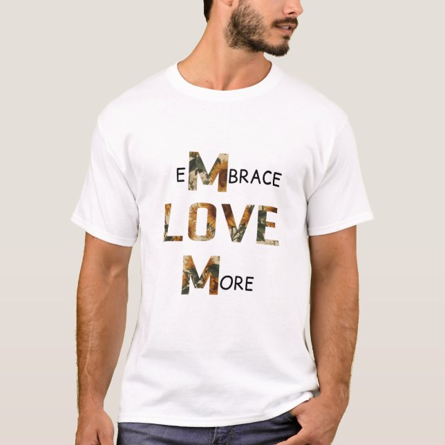 Camiseta Abrazar el amor de mamá (Anverso)