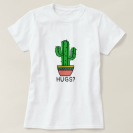 Camiseta Abrazar el humor espinoso | Personalizable Cactus 