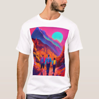 Camiseta "Abrazar el viaje"