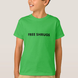 Camiseta abrazar la insignificancia: Tees de 'Shrugs gratis