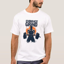 Camiseta Abrazar La Motivación Del Gimnasio De Construcción