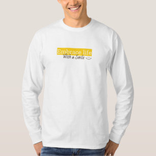 Camiseta Abrazar la vida con una sonrisa