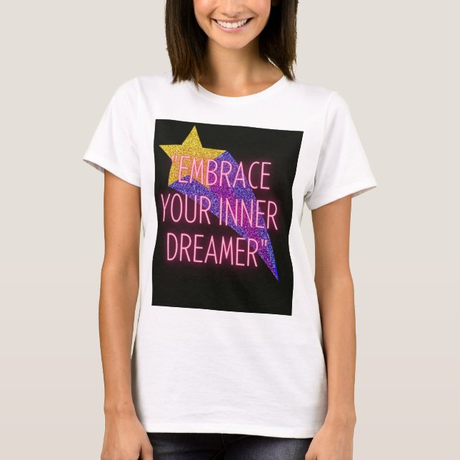 CAMISETA ABRAZAR SU SUEÑO INTERIOR (Anverso)