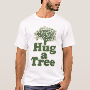 Camiseta Abrazar un árbol para el Día de la Tierra