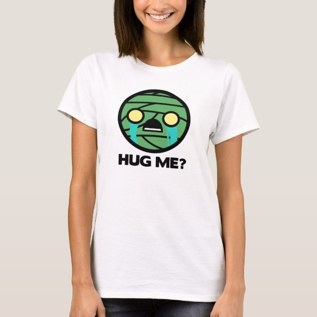 Camiseta ¿Abrazarme? (Anverso)