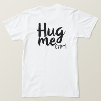 Camiseta abrazarme chica