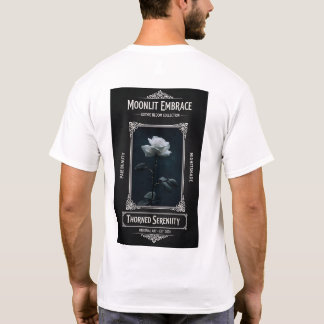 Camiseta Abrazo a la Luz de la Luna Rosa Gótica
