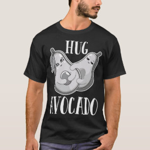 Camiseta Abrazo aguacate, Avocuddle, Guacamole divertida, A