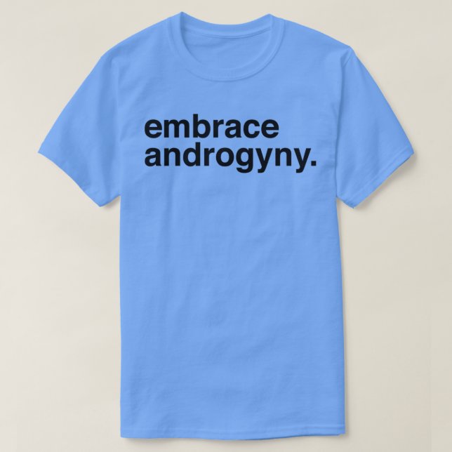 Camiseta Abrazo Androgyny (Diseño del anverso)