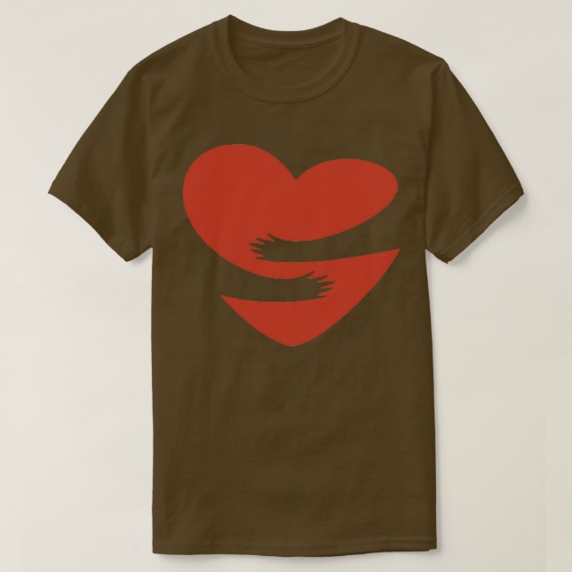 Camiseta Abrazo cardíaco (Diseño del anverso)