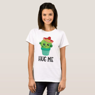 Camiseta Abrazo de cactus en un sombrero