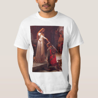Camiseta Abrazo de Edmund Leighton-The