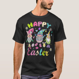 Camiseta Abrazo de Gnomo de Conejo Huevos de Pascua Día Fel