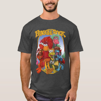 Camiseta Abrazo de grupo divertido de Fraggle Rock