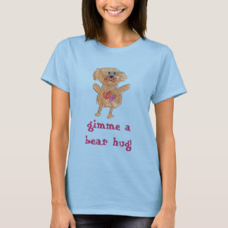 Camiseta abrazo de oso