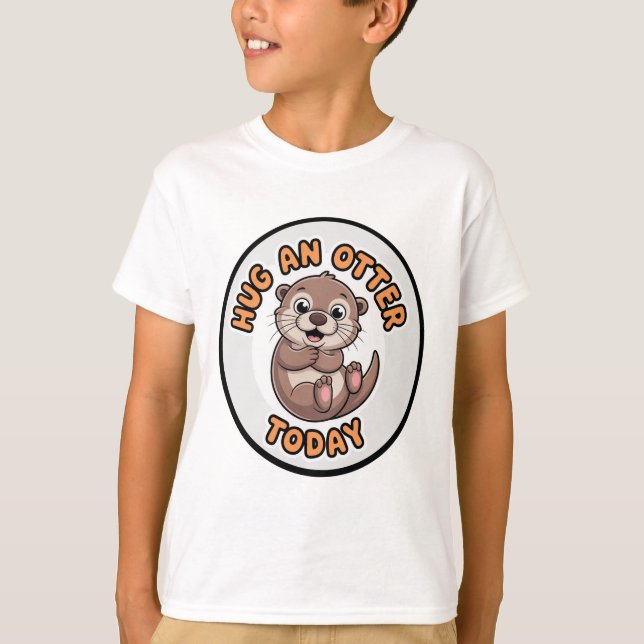 Camiseta Abrazo de Otter hoy (Anverso)