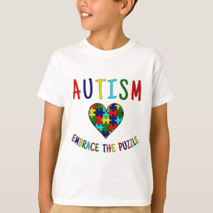 Camiseta Abrazo del autismo el rompecabezas