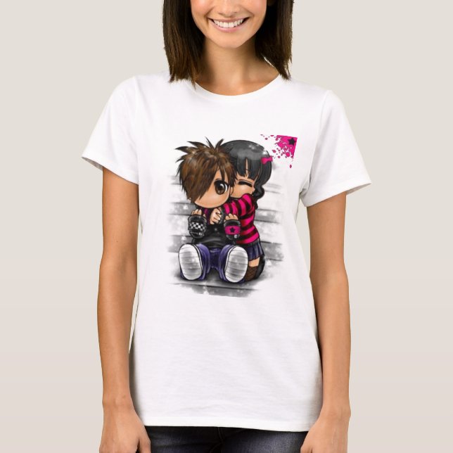 Camiseta abrazo del emo (Anverso)