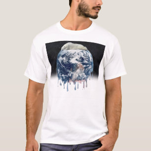 Camiseta Abrazo del oso de la Tierra (con fondo medio unive