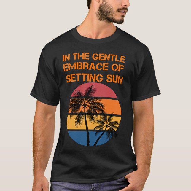 Camiseta Abrazo del sol poniente (Anverso)