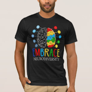 Camiseta Abrazo divertido Neurodiversidad Autismo de Adhd A