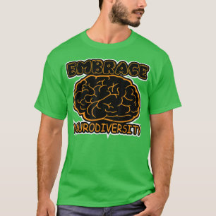 Camiseta Abrazo gracioso Neurodiversidad Autismo del TDAH C
