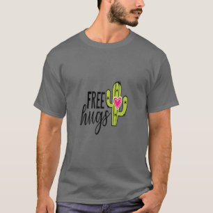 Camiseta Abrazo gratis de HUGS Cactus Cactus Cute Gracioso 