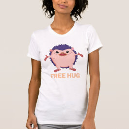 Camiseta abrazo libre de hedgehog