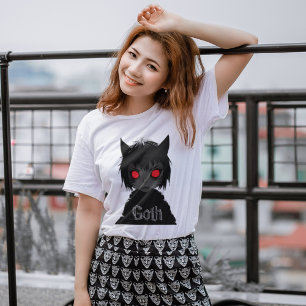 Camiseta Abrazo místico: Gótico Anime Fusion