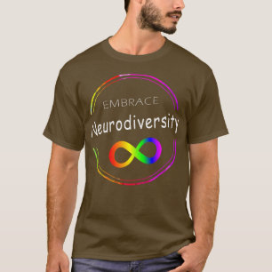 Camiseta Abrazo Neurodiversidad Autismo ASD TDAH Arcoiris I