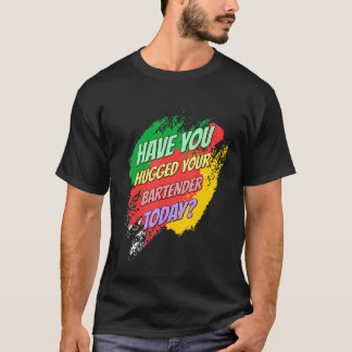 Camiseta Abrazó tu barman de bebida