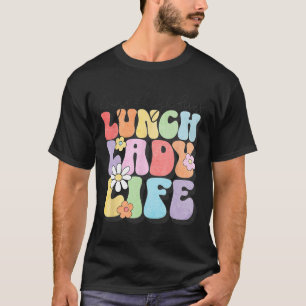 Camiseta Abrazos Amp; High Fives Lunch Lady Vibes School Ap