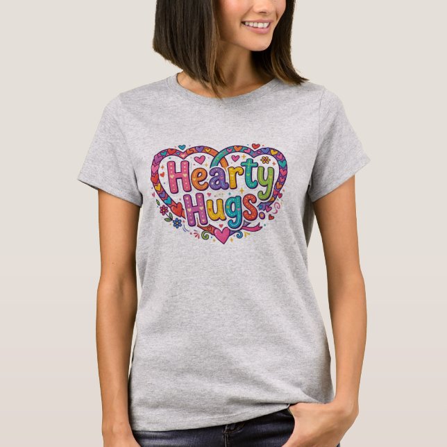 Camiseta Abrazos Cálidos (Anverso)