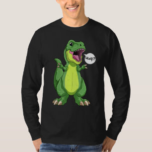 Camiseta Abrazos de dinosaurio Lindo Dino Rex Abrazo Amor C