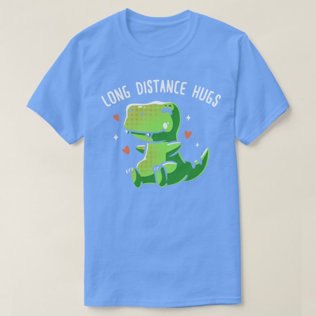 Camiseta Abrazos de larga distancia (Diseño del anverso)
