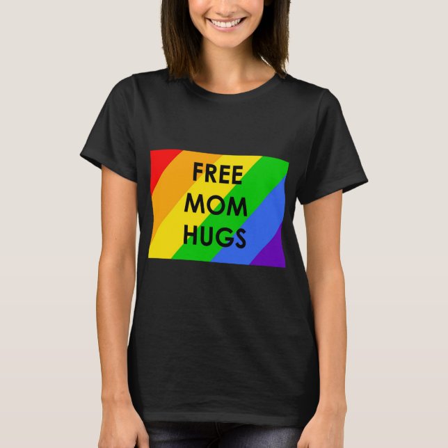 Camiseta Abrazos de Mamá Gratis (Anverso)